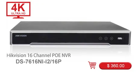 Hikvision 8MP POE IP камера наружная/внутренняя 4K Водонепроницаемая инфракрасная 30 М камера ночного видения для видеонаблюдения