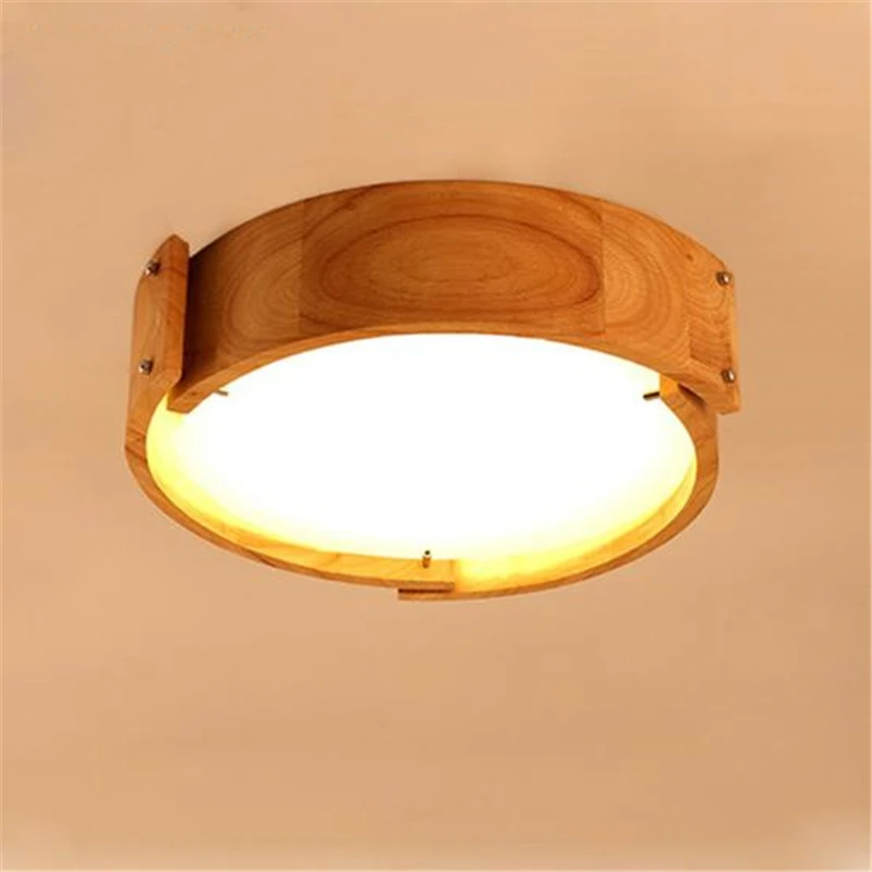 

Круглый потолочный светильник в скандинавском стиле, светодиодные креативные винтажные осветительные приборы для столовой, спальни, кабин...