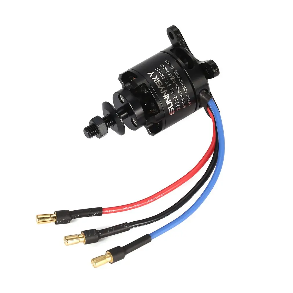 Горячее предложение! Распродажа! SUNNYSKY X2212 980KV II 2-4S бесщеточный мотор короткий вал для RC 400-800g с фиксированным крылом Quad-Hexa Вертолет Мультикоптер DJIF450