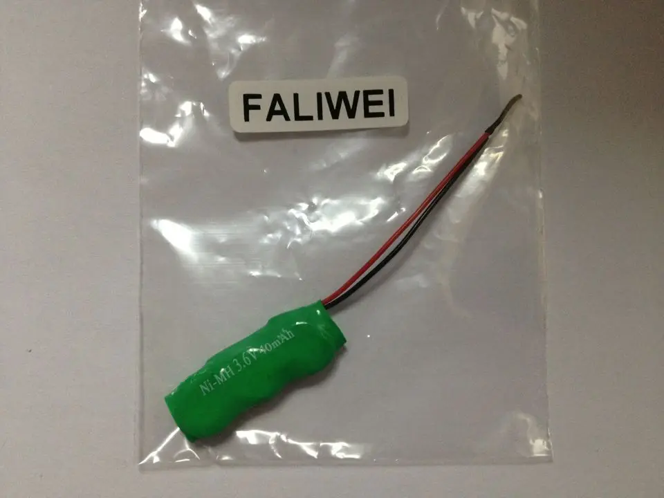 Новые перезаряжаемые аккумуляторные батареи FALIWEI 2 шт./лот Ni MH 40 мАч 3 6 В B RTC CMOS #03
