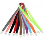 Цветной держатель из АБС-пластика DEZHI-7648, с зеленой пряжкой, держатель для карт деталь, прочный держатель для бейджа ID IC ремень для карточек