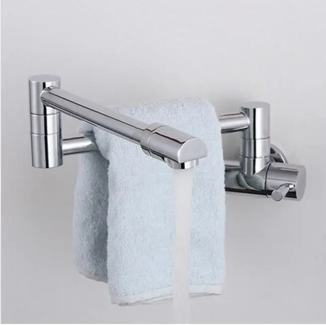 Высококачественный латунный материал вращающийся смеситель для ванной комнаты