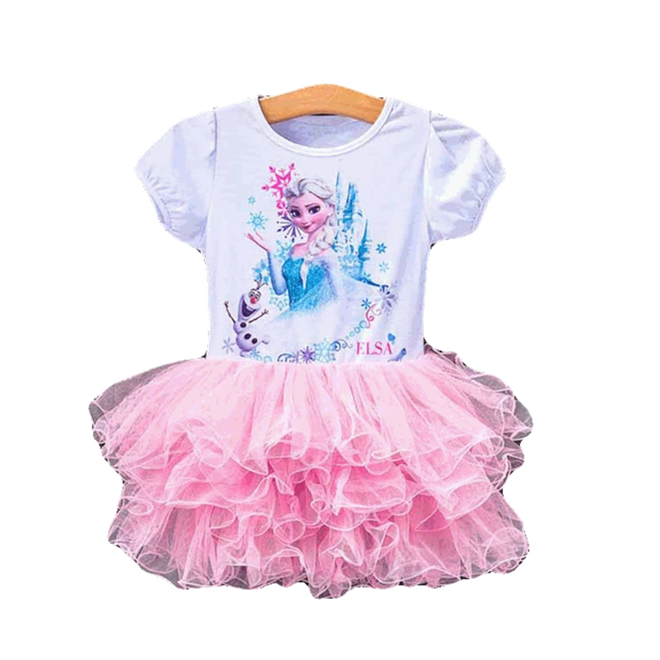 Disney Frozen/Новинка г.; костюмы Эльзы для девочек; Детские вечерние платья-пачки принцессы Анны и Эльзы для детей