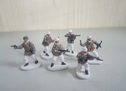 Супер мини ПВХ Рисунок 1: 72 окрашенные во время Второй мировой войны немецкий