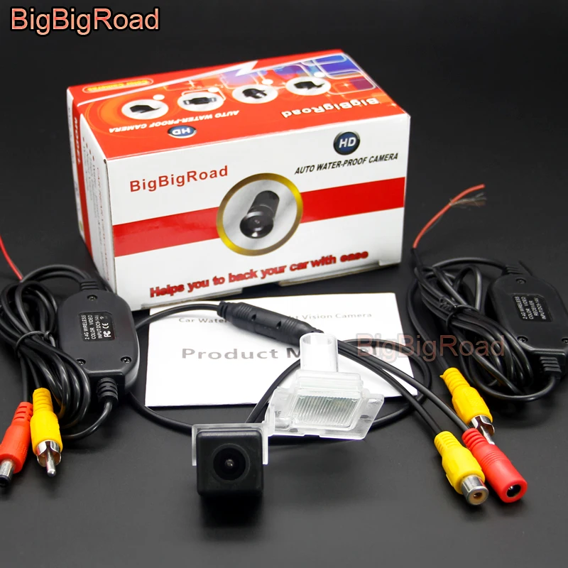 

BigBigRoad For Mercedes Benz AMG C Class C63S Coupe 2017 Car Rear View Parking Backup CCD Camera Night Vision Waterproof