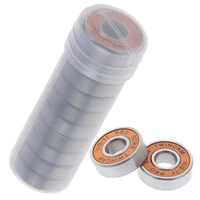 10pcs ilq 11 skate scooter no noise oil lubricated smooth skate scooter bearing longboard speed inline skate wheel bearing