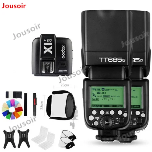 Godox TT685O 2 4G HSS TTL GN60 Вспышка Speedlite + X1T-O комплект передатчика триггера для O Panasonic