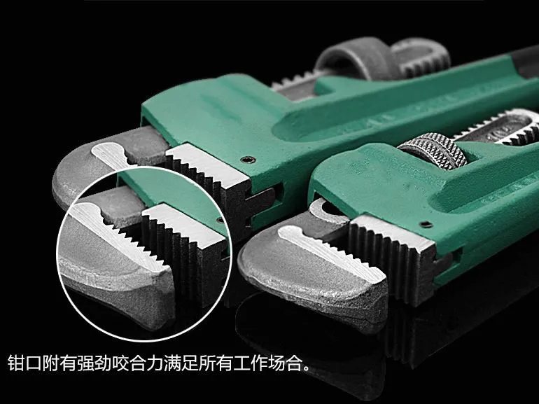 1pc 8/10/12/14 inch Pipe Wrench Plumbing Auto Adjustable Vice Universal for Plumber Repair Hand Tools | Инструменты