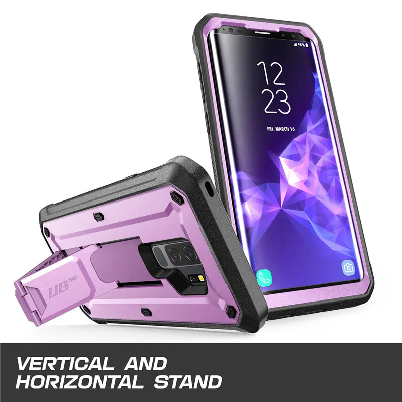 Для samsung Galaxy S9 Plus чехол SUP чехол UB Pro противоударный Прочный чехол со встроенной защитой экрана и подставкой
