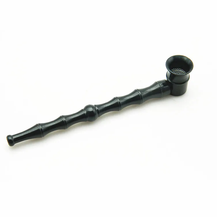 1 шт. новейшая длинная бамбуковая курительная трубка металлическая портативная