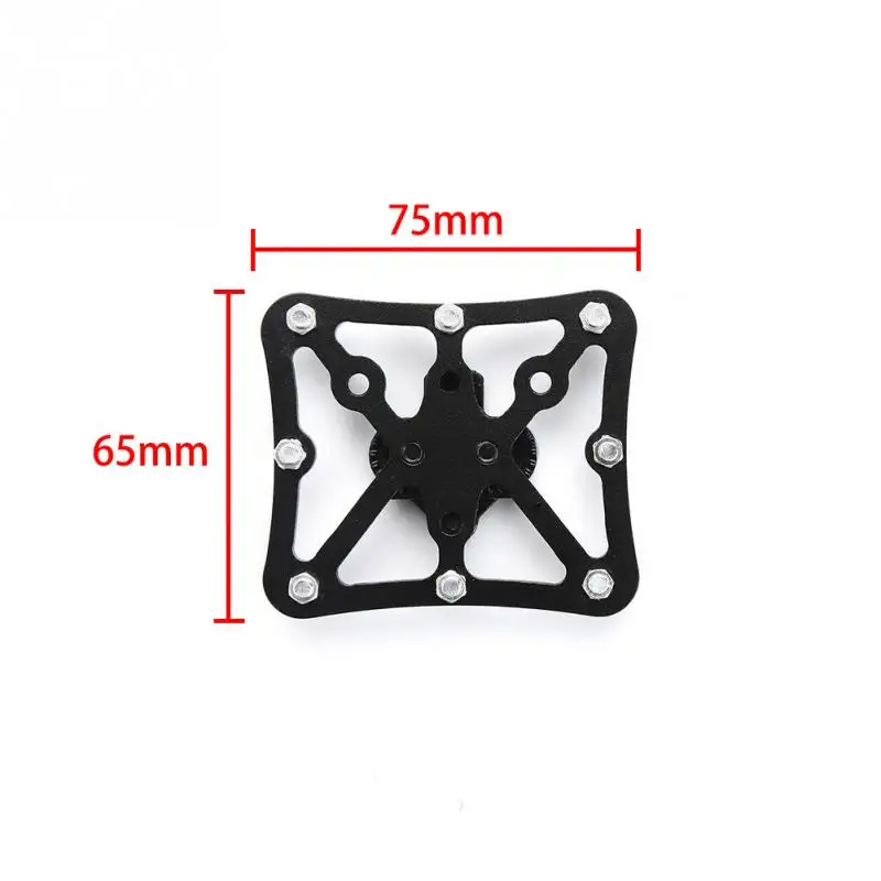1 Pair Bike Adapter Pedals Platforms Mountain Bicycle Clip Aluminium Alloy Pedals Easily Clip-in Cycling Accessories#63