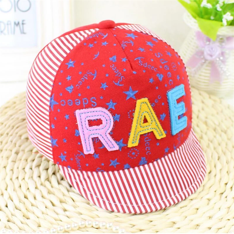 2020 Fashion Floral Letters Print Children Baseball Caps Boys Girls Spring Summer Hats Outdoor Sun Hat Cap | Детская одежда и