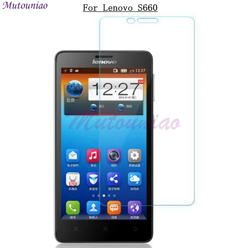 Mutouniao закаленное стекло для Lenovo S660 9 H Премиум Закаленное Screen Protector против царапин