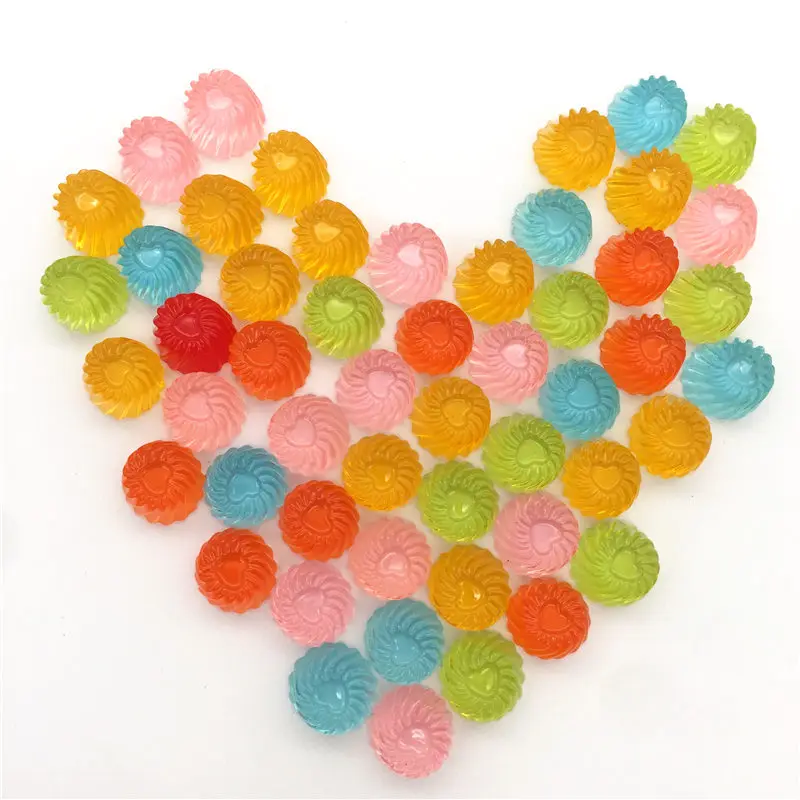 pudding candy Позволяет начать! Кабошон из смолы, торт, хлеб, пончики, милые единороги, кавайные кабошоны для украшения телефона. Скрапбукинг - Цвет: pudding candy