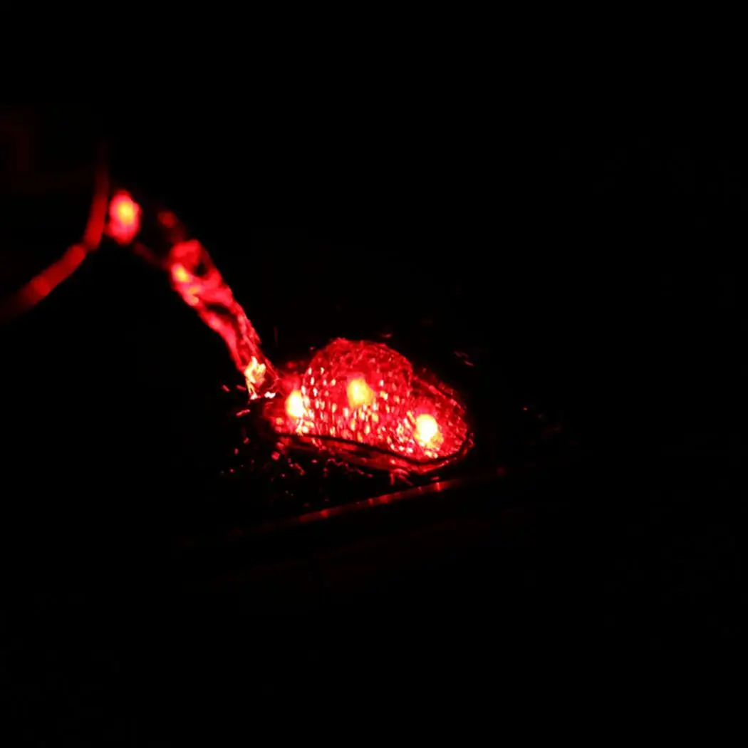 Велосипедный спорт Батарея задний светодиодный мигающий 4.4LM 12 34 мм красный наших