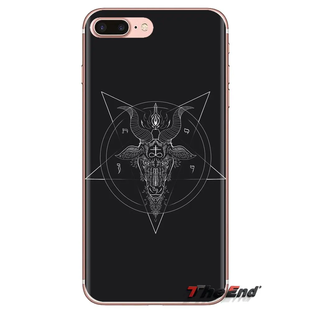 Killstar Satan Say skull occult evil logo For Samsung Galaxy S3 S4 S5 Mini S6 S7 Edge S8 S9 S10 Plus Note 3 4 5 8 9 TPU Bag Case |