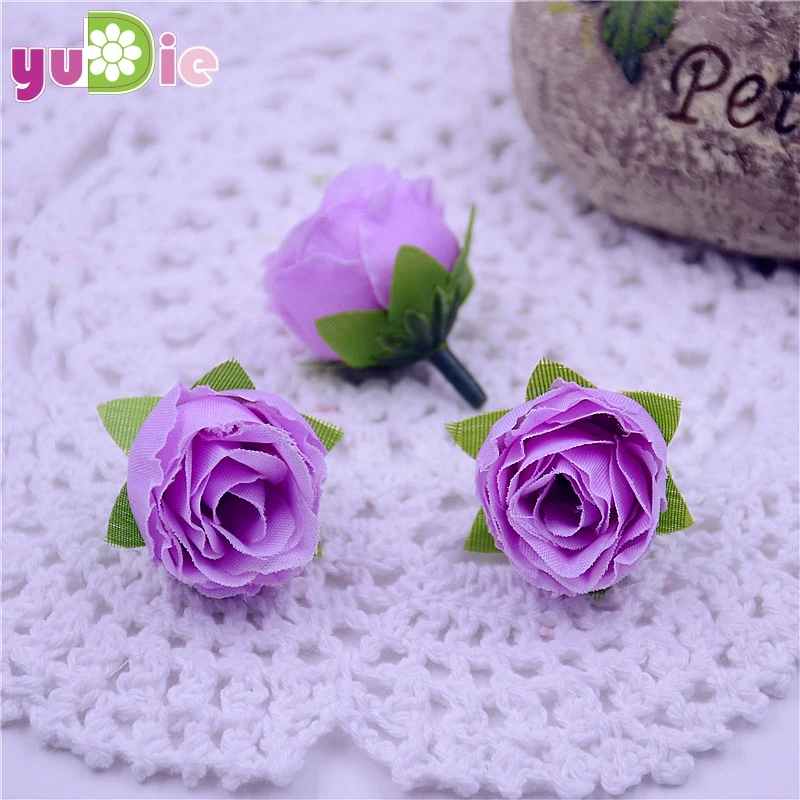 Бесплатная доставка 20 шт./букет маленькие розовые розы искусственные цветы