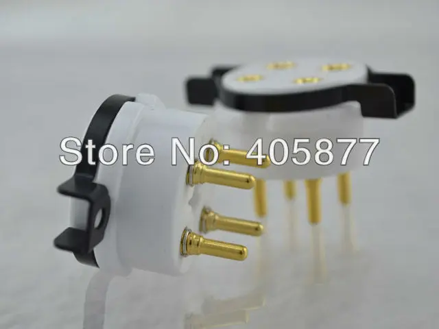 10 штук Hi-End Новый Cermatic 4Pin Трубная розетка | Электроника