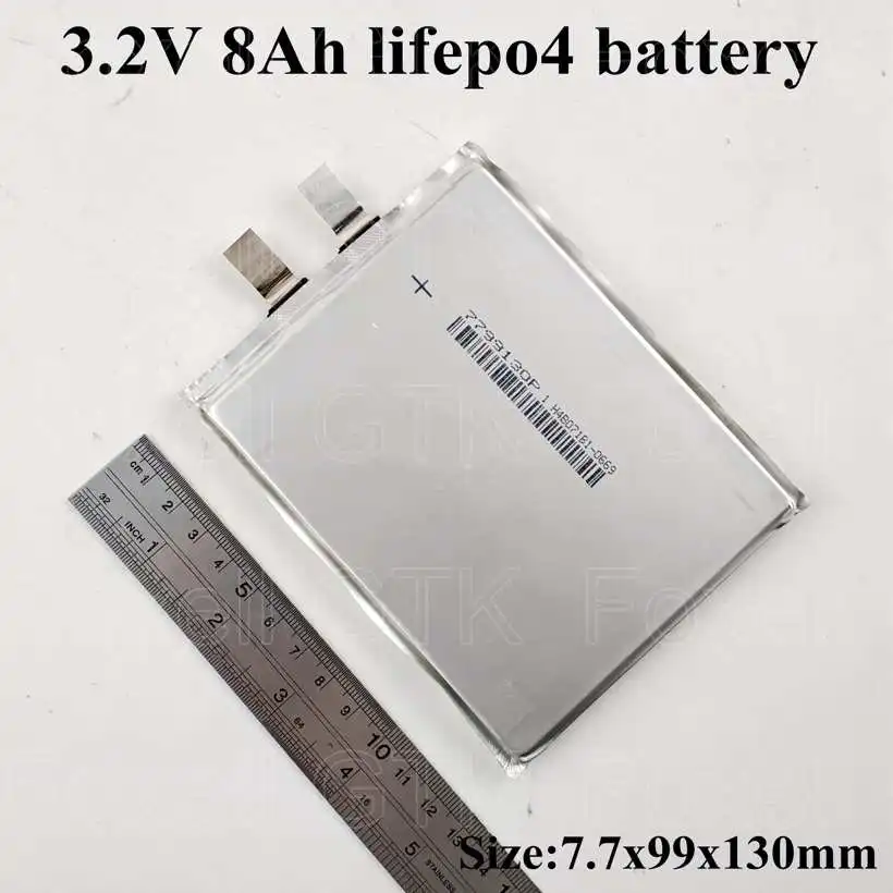 4 шт бренд 3 2 v 8Ah lifepo4 cell 8000mah не 7ah 9ah 10Ah для упаковки diy power 7799130 12v 8ah 10ah