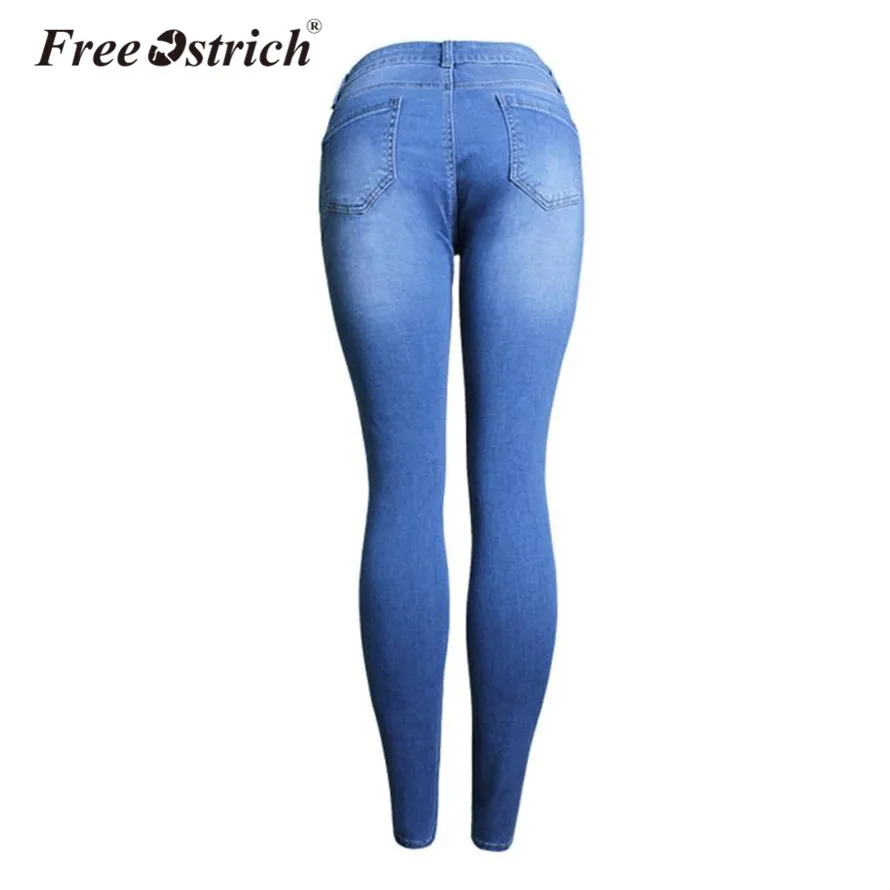 Женские потертые джинсы карандаш рваные размера плюс модель 2018 Sep28|jeans for women|women