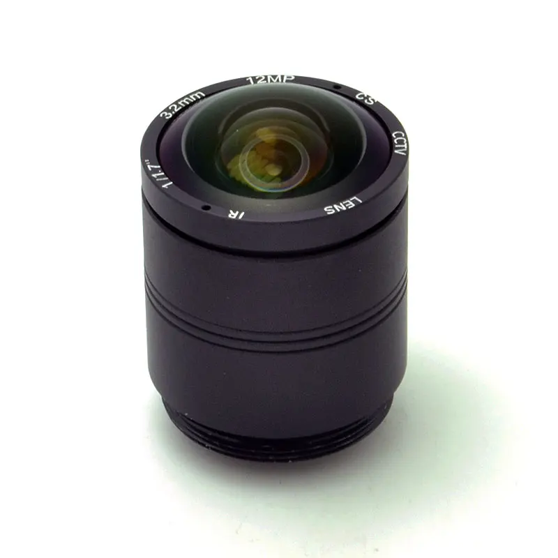 3,2 мм 1/1. " с разрешением 4 K Объективы для видеонаблюдения F2.0 CS ручное крепление мегапикселей 12MP 131 градусов Широкий формат Объективы для видеонаблюдения для UHD безопасности Камера SL-HD3220MP