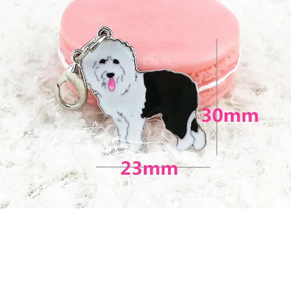 Новая квалифицированная собачья бирка Диск Pet ID аксессуары из эмали ошейник