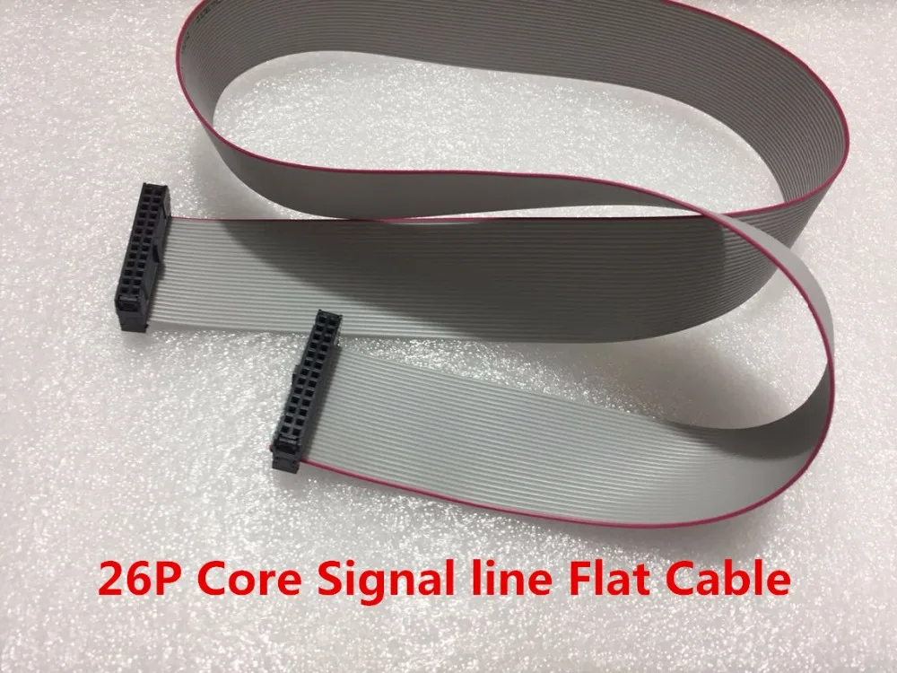 

0.5M 26P Core Signal wire Flat Cable 13*2 both end Cellular Type Flat Wire Custom length Flat Wire Cable