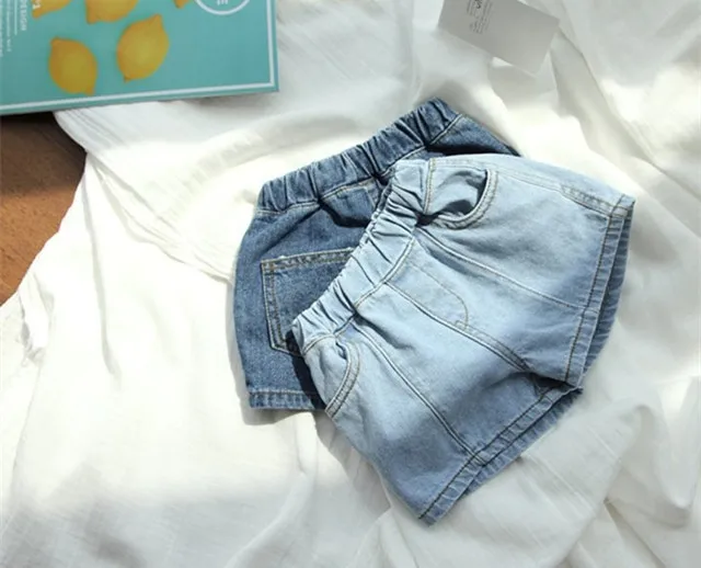 Лето 2019 шорты для маленьких девочек модные корейские повседневные брюки с