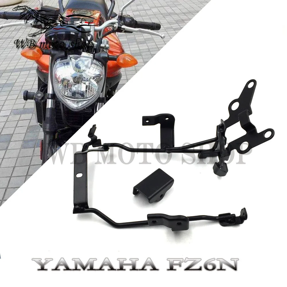 Новый черный Кронштейн для счетчика фар верхняя часть мотоцикла Yamaha FZ6 N FZ6N 2004 2005