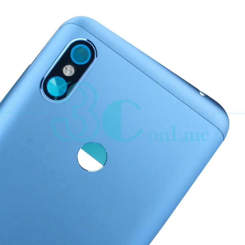 Чехол для Xiaomi Redmi Note 6 Pro, задняя крышка, корпус, дверной чехол, панель+ стекло для камеры, объектив+ боковые клавиши, запасные части