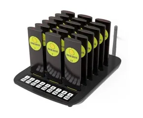 Customized label/logo coaster pager 1 set with 18pcs guest paging system restaurant call wireless | Компьютеры и офис