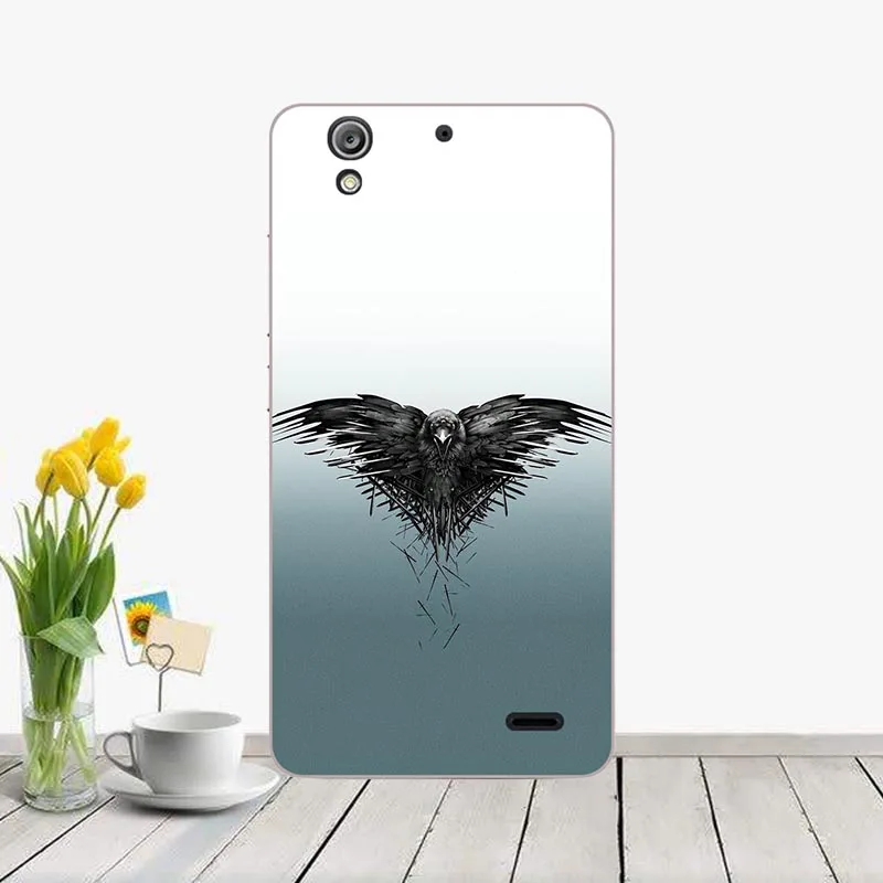 50 стилей, Модный Цветной окрашенный Ascend G630 чехол s для huawei Ascend G630, чехол Fundas для huawei G630 G 630 5,0" - Цвет: J42
