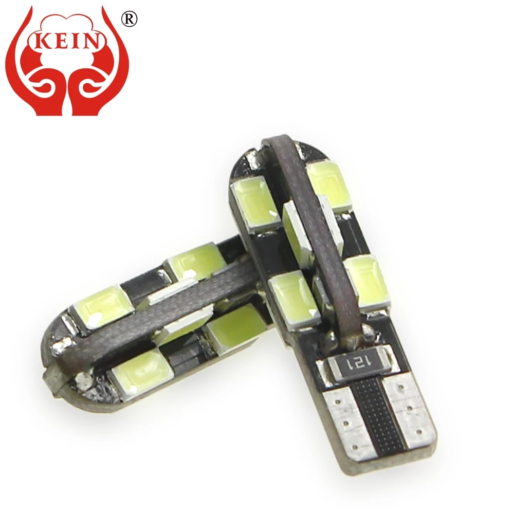 KEIN 8 шт. 194 t10 w5w светодиодные автомобильные лампы 5630 12smd Светодиодные