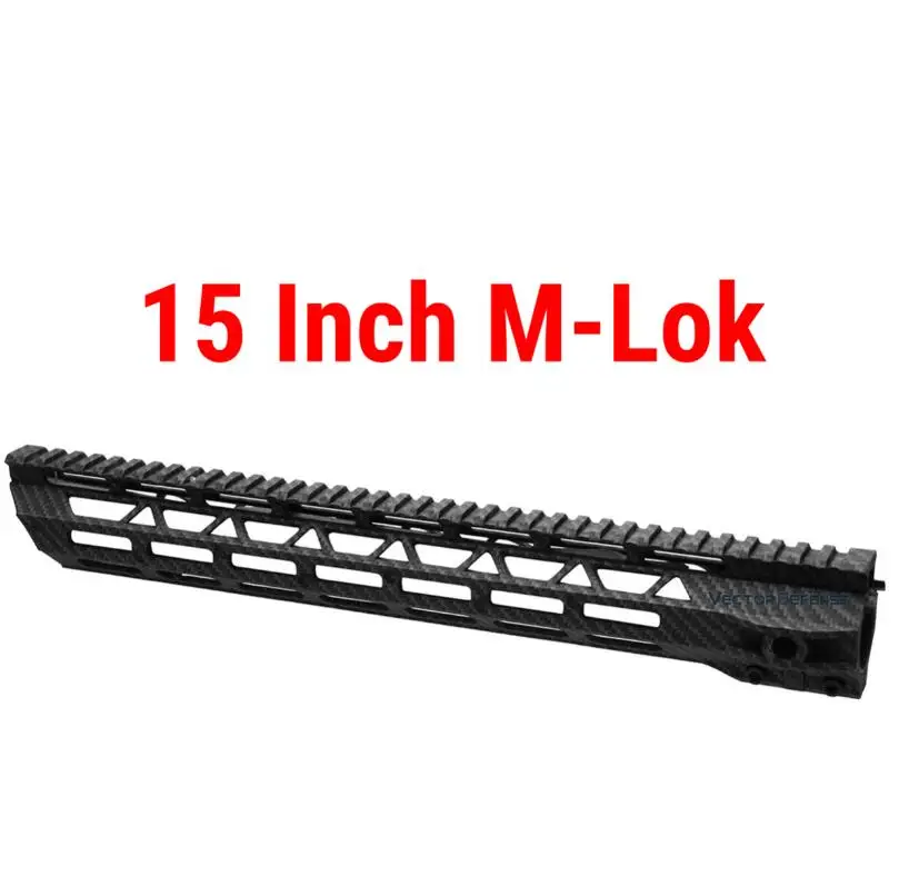 SCRAAM-46 Векторная оптика M-LOK тонкий углеродное волокно полимер 7 10 12 15 дюймов AR15 M4 бесплатно поплавок Handguard Пикатинни MLOK. 223 5,56 AR-15 - Цвет: SCRAAM-46