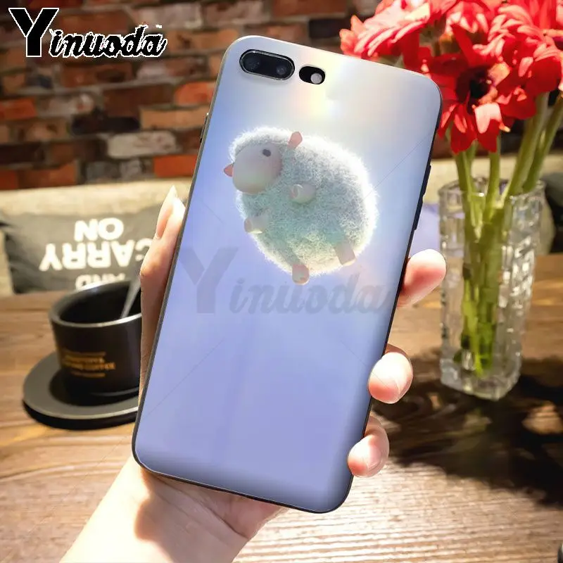 Yinuoda hedgehog Sheep Новейшие супер милые телефонные чехлы для iPhone 7plus 6S 7 8 8Plus X XS XR MAX 5S 11Pro