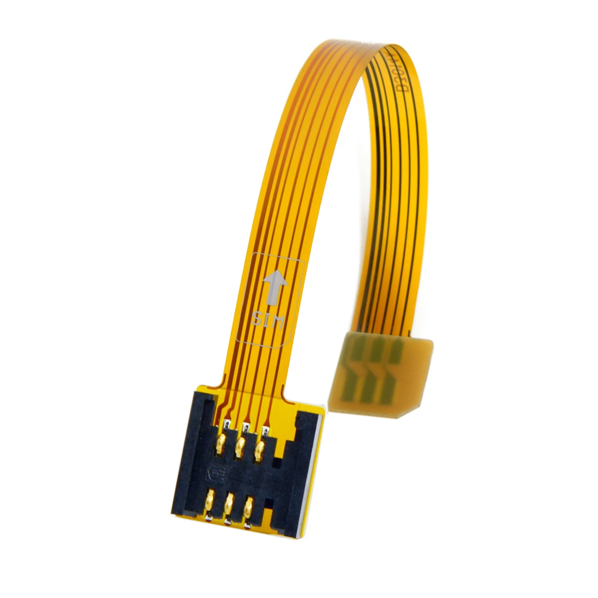 CYDZ 3G 4G Micro SIM Card Kit Male to Standard UIM Female Extension Soft Flat FPC Cable Extender 10cm | Электроника