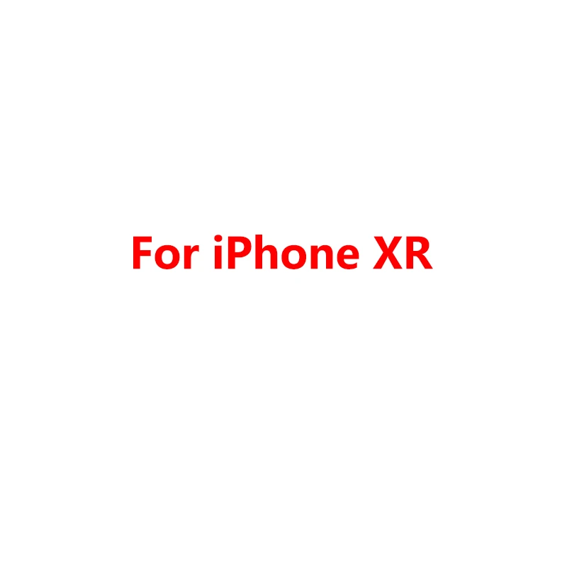 Camera Len Protector Стекло Verre Tremp для iPhone XR X XS MAX 8 7 6 6s Plus, защита объектива камеры, полное покрытие, защита объектива, экранное стекло - Цвет: Camera Len Protector