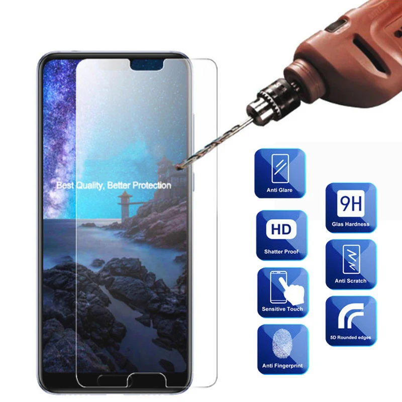 Защитное стекло для Huawei P20 Lite P20Pro защита экрана P10 P9 P8 Plus 2017 9H закаленное P 20 10 9 8 P20lite
