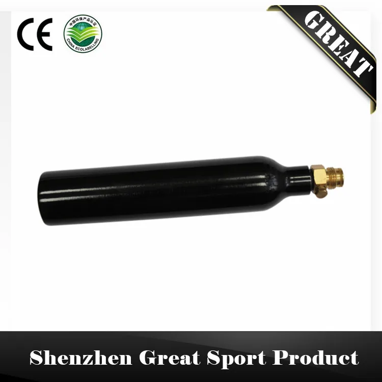 With Pin Valve Пейнтбол 0.5L 12oz СО2 баллон с или без контактный клапан - Цвет: With Pin Valve