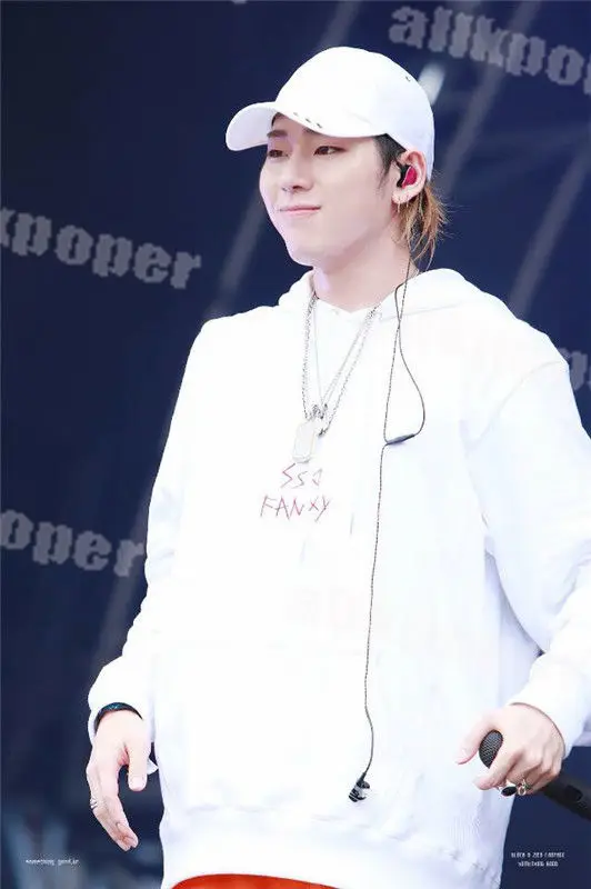 Allkpoper KPOP блок B ZICO же стиль кепки худи Толстовка с капюшоном унисекс