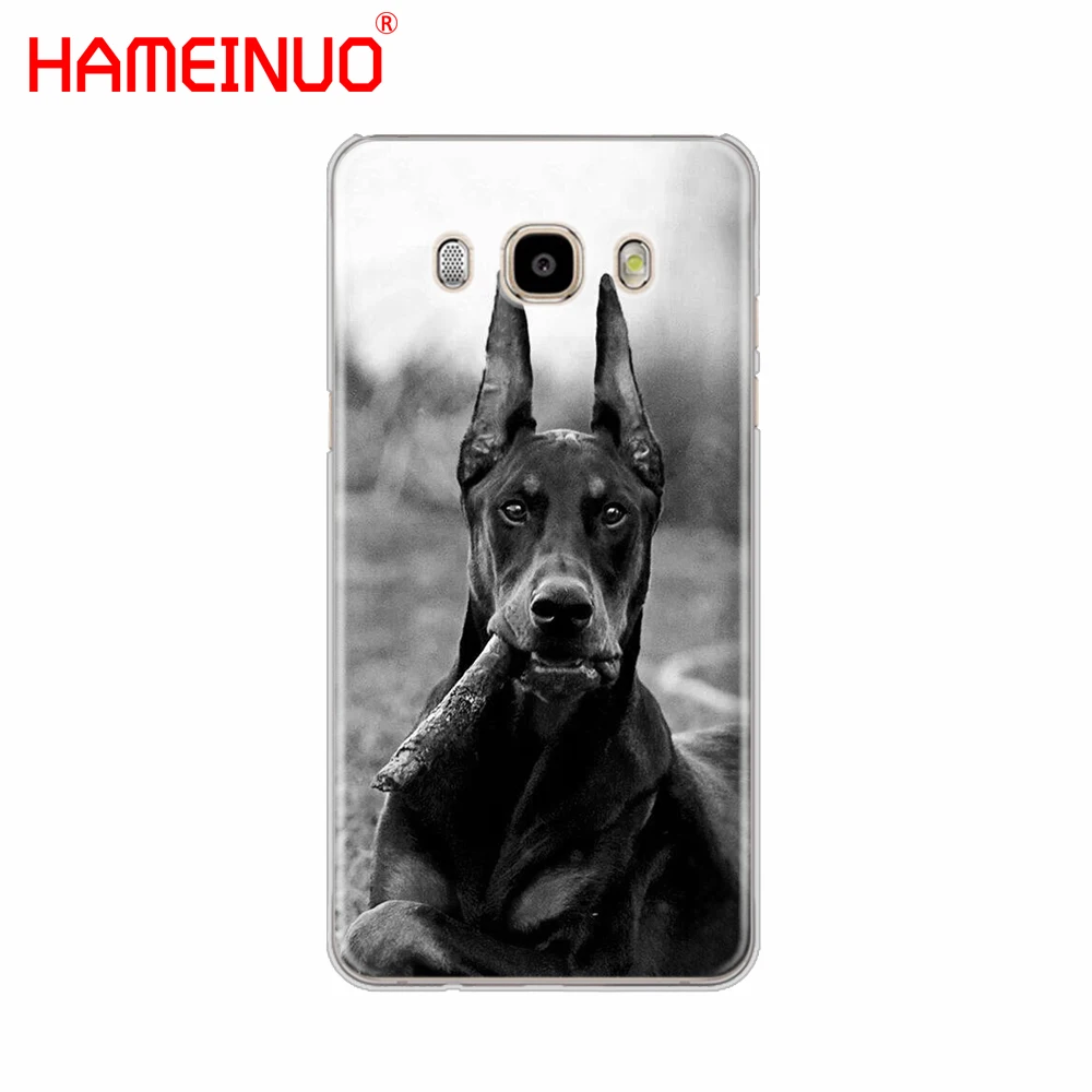 HAMEINUO милый чехол для телефона с таксой доберманом Samsung Galaxy J1 J2 J3 J5 J7 MINI ACE 2016 2015 prime |