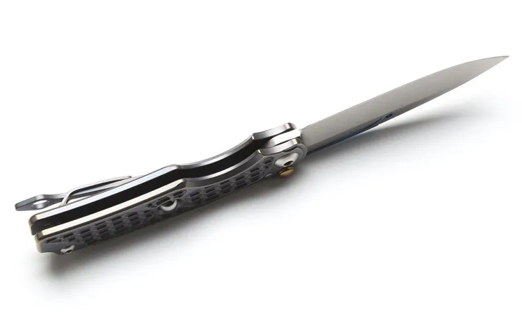 Складной нож Kevin John Ti Lock M390 с титановой ручкой Керамический шарикоподшипник