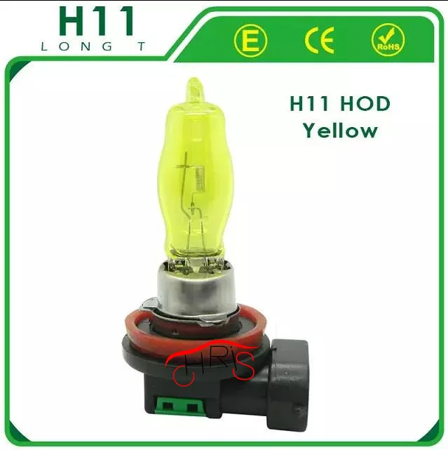 2x12 V 3000 K 100 W стайлинга автомобилей золотисто желтый Авто HOD H11 галогенные лампы