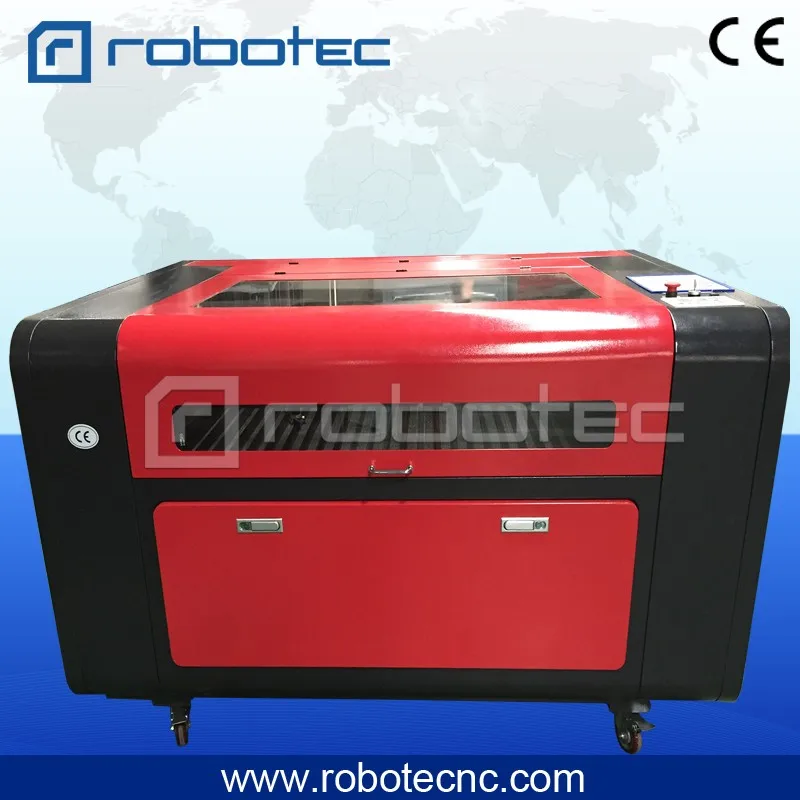 Станок для лазерной резки Robotec Co2 пластик дерево акриловая этикетка ткань фанера