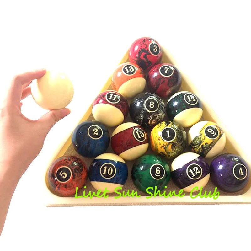 Xmlivet оригинальные тайваньские шары для бильярдного бассейна 57 2 мм