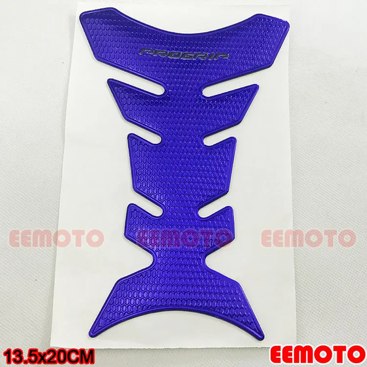 3D мотоциклетные газовые мазут бак Pad протектор наклейки для Kawasaki Ninja Z250 Z300 Z650 Z750 Z800 Z900 Z1000 ER6N ER6F - Цвет: Blue(2)
