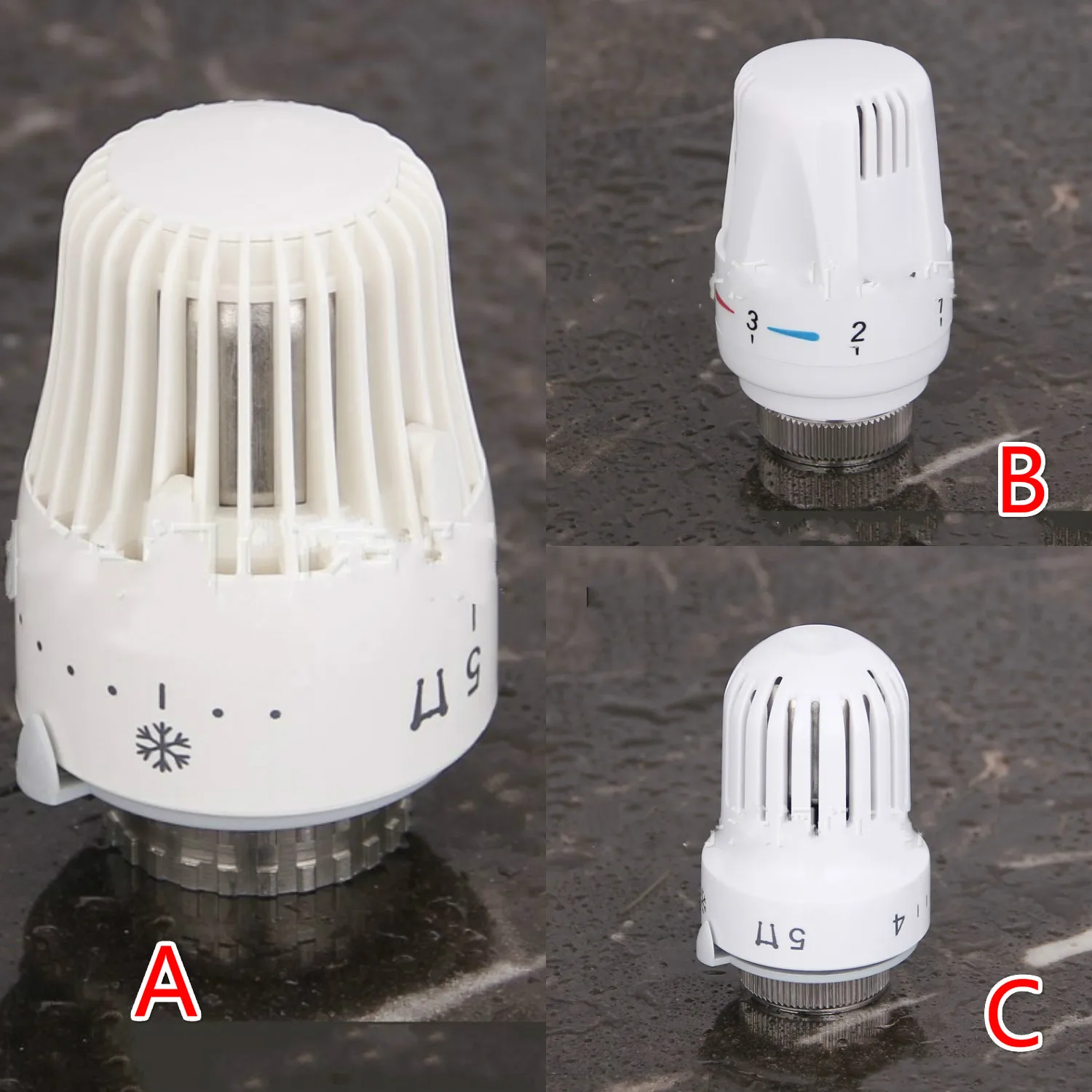 Энергосберегающая термостатическая головка клапана радиатора системы