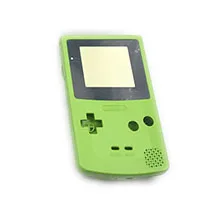 Многоцветный Пластиковый корпус Обложка кожи для Gameboy цвет GBC Gmae консоли - Цвет: C5 Apple Green