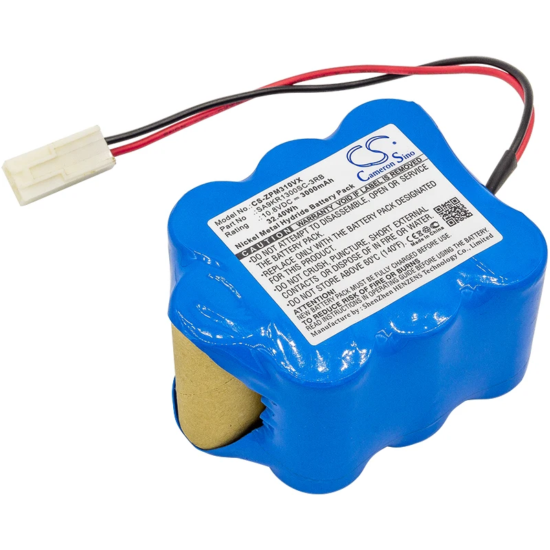 Cameron Sino батарея для ZEPTER 9P130SCR 9P 130SCR 9P130SCS вакуумный аккумулятор Ni MH 3000 мАч/32