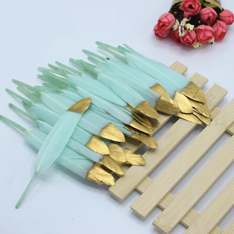 Новые 20 красивых утиных перьев 10-16 см/4-6 дюймов DIY ювелирные украшения декоративные аксессуары